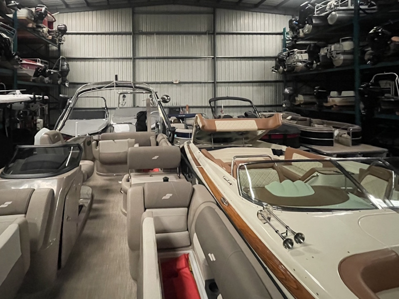 Boat seating and interiors at the Shapleigh yard